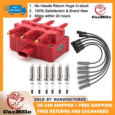 Juego de bobinas de encendido para Chrysler Town & Country Grand Caravan UF305 3,3 L 3,8 L V6 Foto 1 de 4