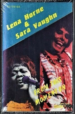 LENA HORNE & SARA VAUGHN / FROM THIS MOMENT ON - Sealed Cassette Tape (1986)  - Image 1 of 3