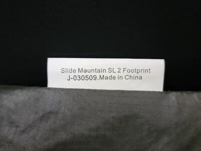 Huella de tienda BIG AGNES Slide Mountain SL2 ~ 7' X 4' ~ 6,8 OZ Foto 1 de 4