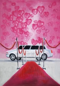 10*20 Ft Muslin 100% Hand Painted Photo Prom High School Senior Backdrop 79-008 - Picture 1 of 1