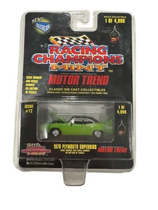 1998 Racing Champions Mint Motor Trend 1970 Plymouth Superbird Lime Issue T2 - Picture 1 of 5