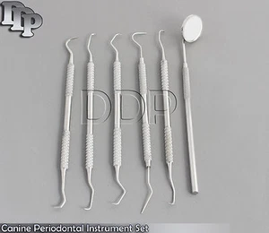 Set di strumenti parodontali canini strumenti chirurgici odontoiatrici PR-128 - Foto 1 di 3