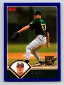 2003 Topps Home Team Advantage Derell McCall Oakland Athletics #318
