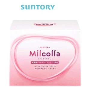 Suntory Milcolla Collagen powder Milk Ceramide Vitamin C Acerola 30sticks 1set - Picture 1 of 3