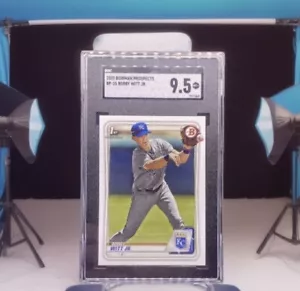 BOBBY WITT JR 2020 Bowman 1ST BOWMAN SGC 9.5 BP-25 Kansas City Royals RC Rookie - Picture 1 of 3