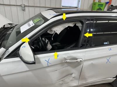 12-18 BMW 328d xDRIVE SW DRIVER PORTA FRONTAL ESQUERDA JANELA DE VIDRO SOMENTE - Imagem 1 de 4