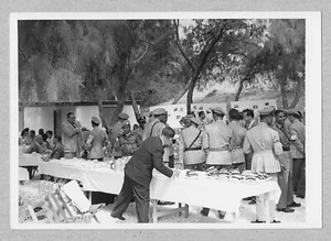 Yugoslav UNEF I Forces in Sinai, Banquet Under the Palm Trees [N°2] May 1, 1962 - Picture 1 of 1