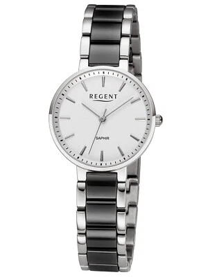 REGENT Orologio Da Donna In Ceramica Nera 12221207 - Immagine 1 di 2