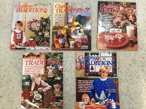 Lot Of 5 Crafting Traditions Magazines from 1995, 1996, 1997, 1998 - Picture 1 of 6