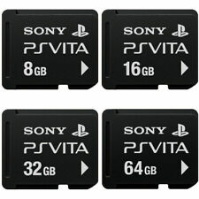 Sony PS Vita Memory Card Official Playstation 64GB,32GB,16GB,8GB,4GB USED TEST