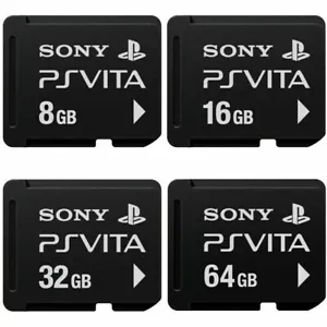 Sony PS Vita Memory Card Official Playstation 64GB,32GB,16GB,8GB,4GB USED TEST - Picture 1 of 10