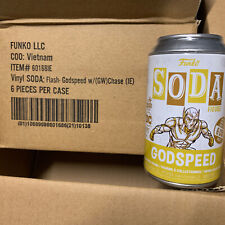 Funko Soda! Flash Godspeed Sealed Pack Of 6 Units With Chase