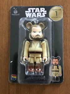 STAR WARS BE@RBRICK "Qui-Gon Jinn" Original MEDICOM TOY Figure Keychain JP *NEW* - Picture 1 of 5