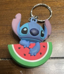 Disney Loungefly Stitch Watermelon Keychain Lilo & Stitch - Picture 1 of 2
