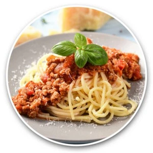 2 x Stickers Vinyle 30 cm - Spaghetti Italien Bolognaise Italie #45417 - Photo 1/8