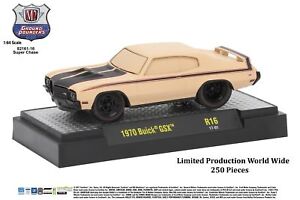 M2 Machines Ground Pounder Release 16 1970 Buick GSX CHASE CLAY