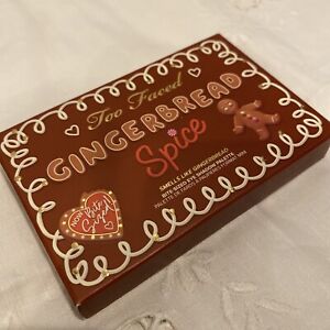 Too Faced Gingerbread Spice Mini Eyeshadow Palette New In Box