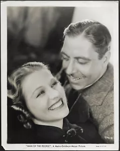 Foto Promocional Original Florence Rice Joseph Calleia Años 30 Hombre del Pueblo - Imagen 1 de 2