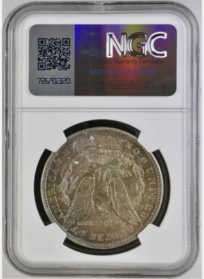 1889 MORGAN DOLLAR - Monster Toner - NGC MS61 - Scarce Date In Mint State! - Image 1 of 3