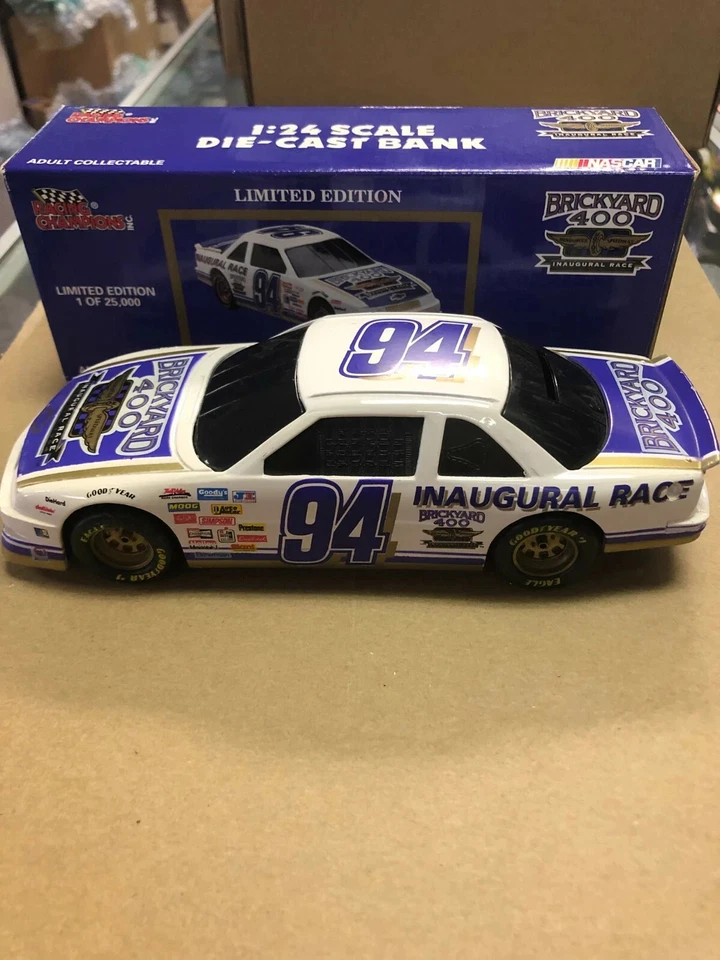 Racing Champions #94 Brickyard 400 Inaugural Chevrolet Lumina Coin Bank