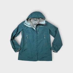 Teal Bass Pro Shops Gore-Tex Guidewear Hooded Zipper Jacket Men's S Small - Picture 1 of 8
