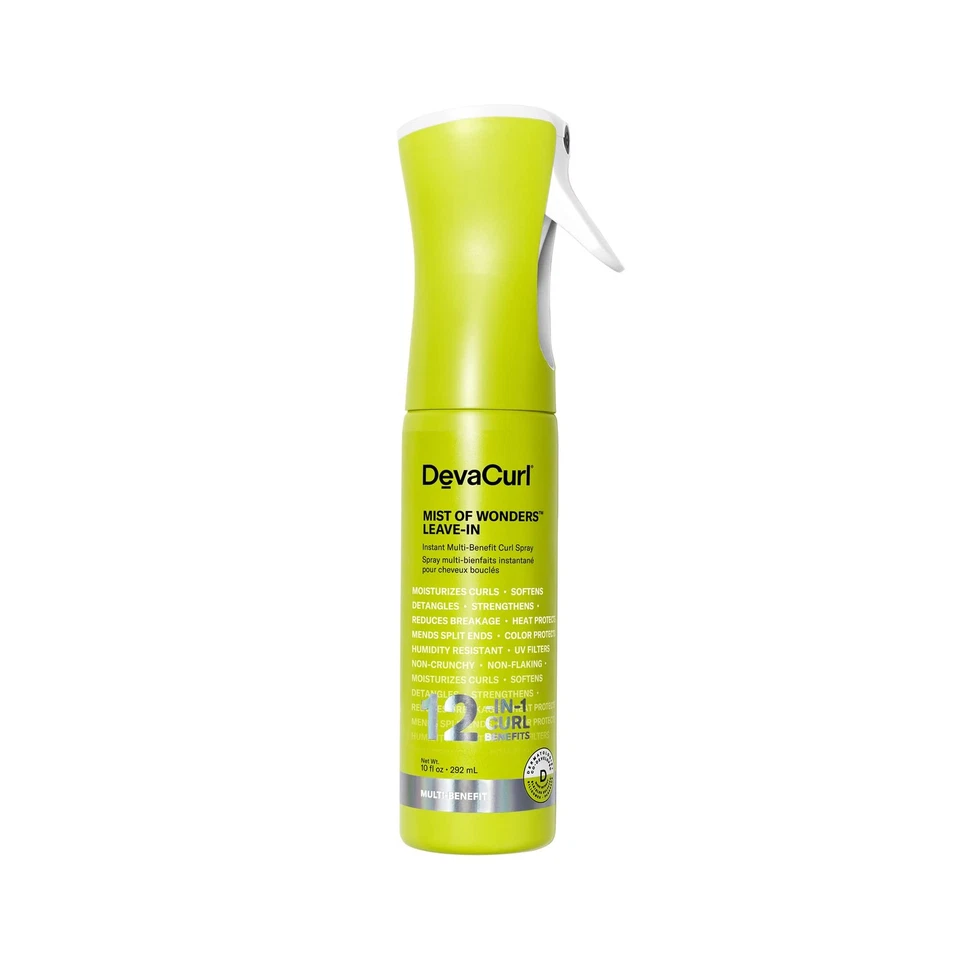 DevaCurl Mist Of Wonders Leave-In Instant Multi-Benefit Curl Spray 10 oz