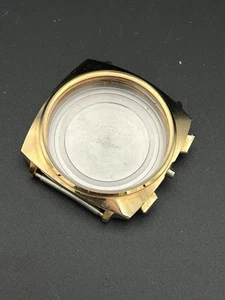 Boîtier NOS Lip Geneve chronographe valjoux 7730 plaqué or parfait breitling - Imagen 1 de 7