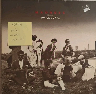 Madness Presents The Rise and Fall Vinyl Record VG+/VG SEEZ 46 1982 - Imagem 1 de 2
