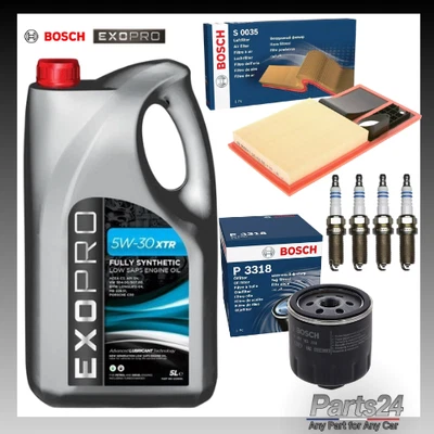 SERVICE KIT for Seat Ibiza 1.4 6J (2008-2016) Bosch Filters & Spark Plugs & Oil - Image 1 of 4