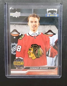 2023-24 Upper Deck 1er Draft Novato Connor Bedard #740 Chicago Blackhawks  - Imagen 1 de 1