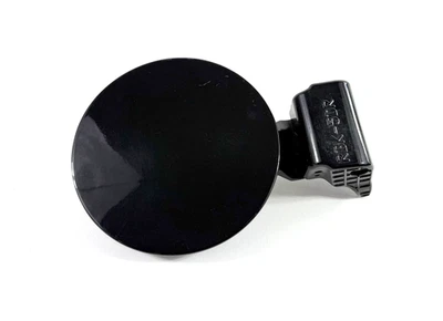 Cubierta de tapa de puerta de llenado de tanque de combustible de gasolina Hyundai Accent 2012-2017 negra con tapa OEM Foto 1 de 4