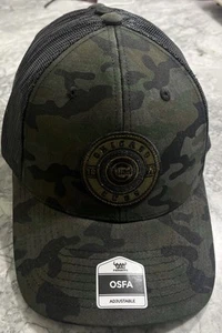 LOT OF 6 Fan Favorite MLB Chicago Cubs Men's Camo Adjustable Mesh Hat Cap - Picture 1 of 7
