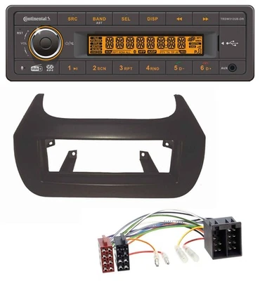 Continental Bluetooth MP3 USB DAB Autoradio für Citroen Nemo Fiat Fiorino Qubo P - Bild 1 von 4