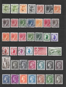 LUXEMBOURG VARIOUS MINT HINGED/USED POSTAGE ISSUES 1925 to 1951 - Picture 1 of 4