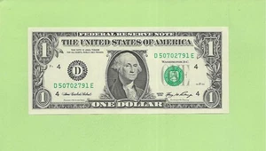 2006 ..UNCIRC $1 D 5070 2791 E .... 2006 $1 D-E NICE NOTE FRN - Picture 1 of 2