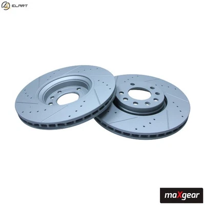2x BRAKE DISC 19-1019SPORT FOR SAAB OPEL ZAFIRA/Box/Body/MPV/FAMILY CORSA/Van - Image 1 of 4
