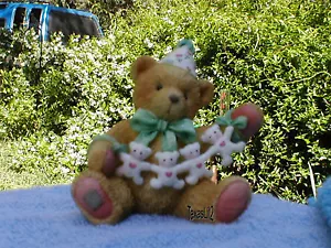 Age 4~Unfolding Happy Wishes~MINT~Cherished Teddies - Picture 1 of 1