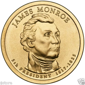 Juego de monedas de 2 dólares presidenciales 2008 P&D James Monroe graduadas MS63 o mejor por IGC - Imagen 1 de 3