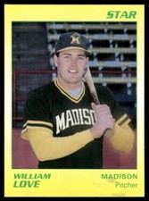 1989 Star William Love Madison Muskies #66