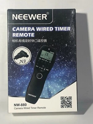 Neewer Camera Wired Timer Remote NW-880/New - Image 1 of 4