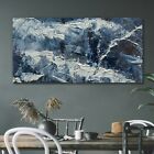 Painting Abstract Oil Texture Canvas Print 120x60 Picture Hanging Wall Art
