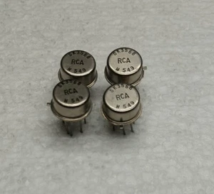 4Pcs RCA SK3568 Operational Amplifier IC TO78 - Picture 1 of 1
