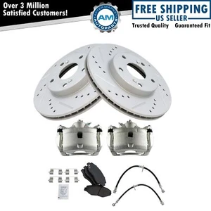 Performance Brake Pad & Rotor Kit Ceramic Fits Honda - Picture 1 of 12