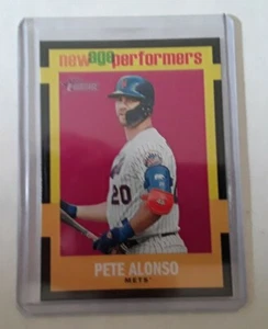 Pete Alonso 2020 Topps Heritage New Age Performers - Picture 1 of 2