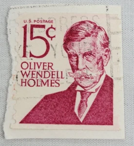 U.S. Postage ~ Oliver Wendell Holmes ~ 15¢ Red Stamp ~ Posted ~ c.1968 ~ Y87 - Bild 1 von 6