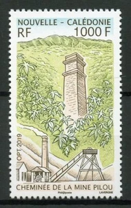 New Caledonia Mining Stamps 2019 MNH Pilou Mine Chimney Architecture 1v Set - Picture 1 of 1