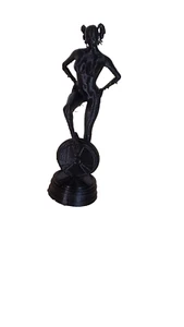 Lovely Figure 3D Print Model Unpainted Duke Nukem Forever Casino Girl - Picture 1 of 19