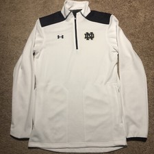 Notre Dame Fighting Irish Under Armour 1/4 Zipper Pullover Women’s S Loose Fit