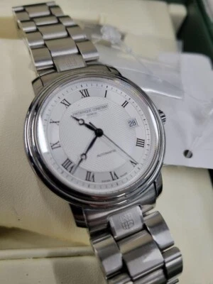 Frederique Constant FC303/310X3P4 Automatic Winding Silver Dial SS Men's Watch - Image 1 of 4