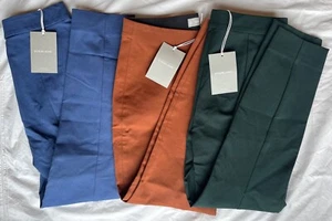NWT EVERLANE Stretch Mid-Rise Work Pants - Picture 1 of 16